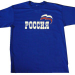футболки с надписью россия