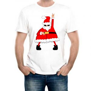 Изображение Мужская футболка Крутой Санта