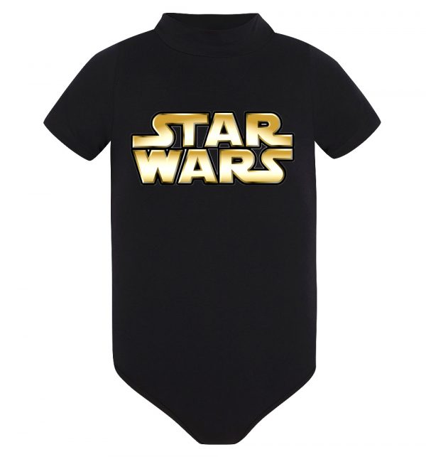 Изображение Star Wars Лого детское боди черное